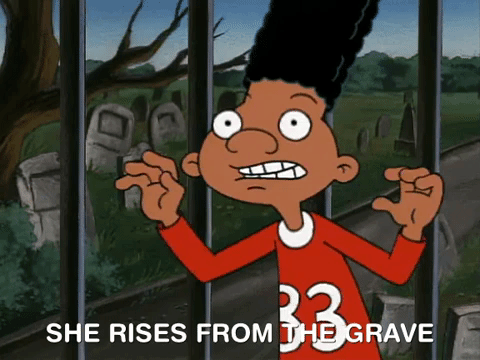 Geral Johanssen She Rises Back From The Dead GIF