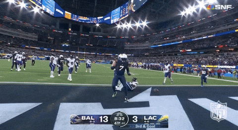 Gerald Everett Copying Ray Lewis Dance GIF