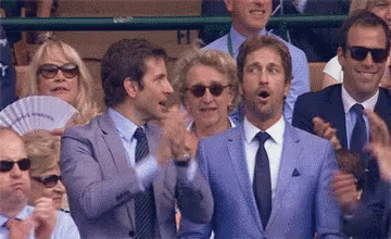 Gerard Butler And Bradley Cooper Impressed GIF