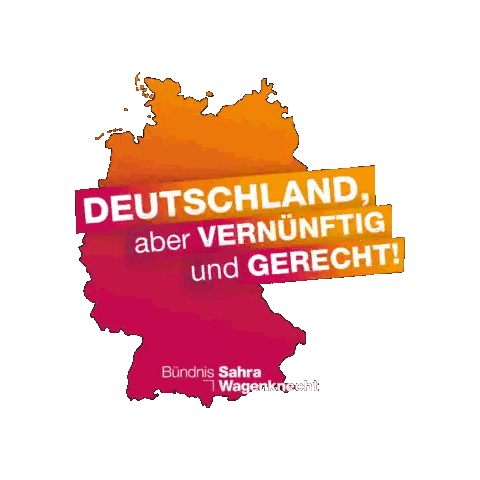 Germany Map Deutschland Aber Vernunftig Und Gerecht