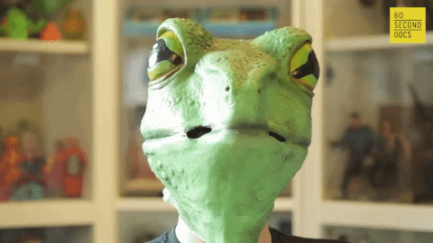 Germs Masked Lizard GIF