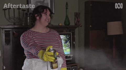 Germs Spraying Aftertaste GIF