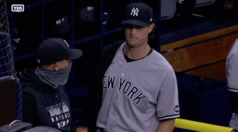 Gerrit Cole Bouncing The Ball GIF