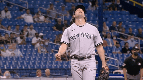 Gerrit Cole Looking Up GIF