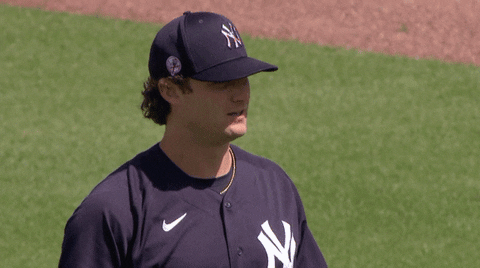 Gerrit Cole Yankee Throw GIF