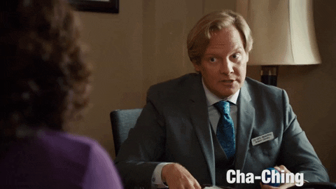 Gerry Dee Winking Cha Ching GIF