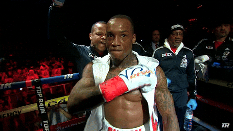 Gervonta Davis Warming Up In Boxing Ring GIF