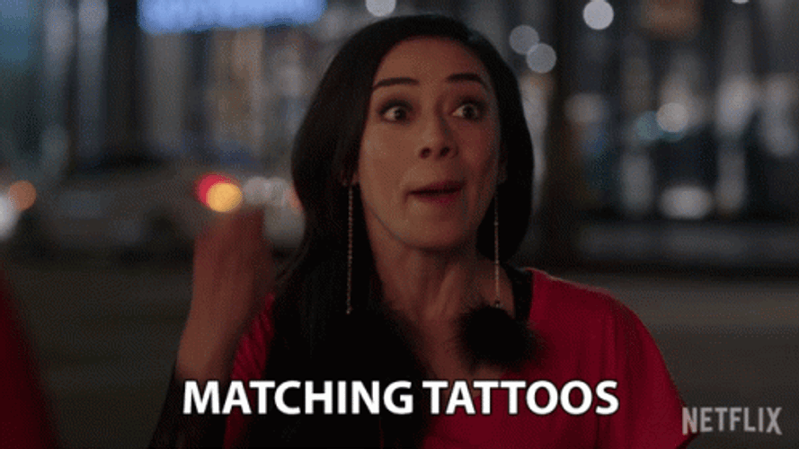 Get A Matching Tattoo GIF
