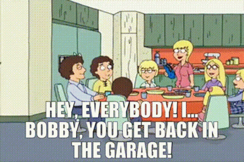 Get Back And Garage It Up GIF