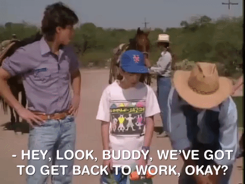 Get Back To Work Buddy GIF