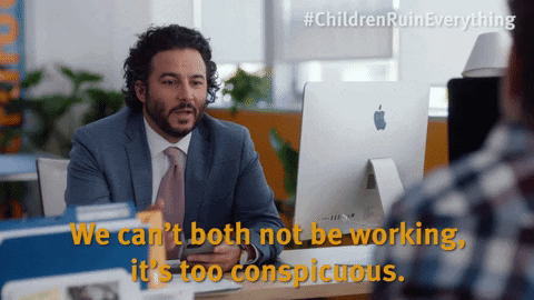 Get Back To Work In The Office GIF