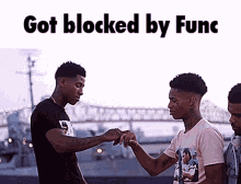 Get Blocked Hand Shake Cool Swag Func Meme GIF