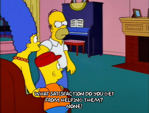 Get Help Angry Homer Simpson GIF