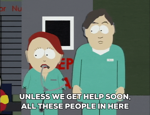 Get Help South Park Nurses GIF