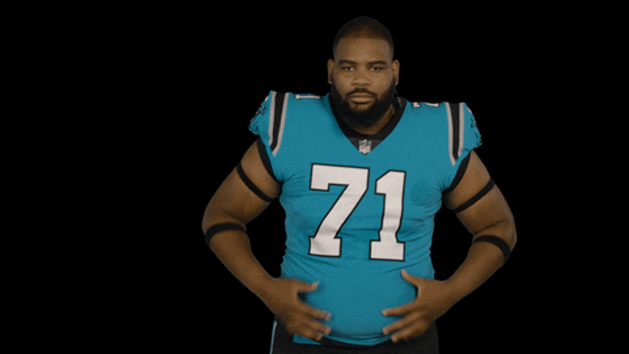 Get In My Belly Carolina Panthers GIF