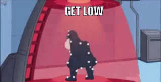 Get Low Animated Man Twerking GIF