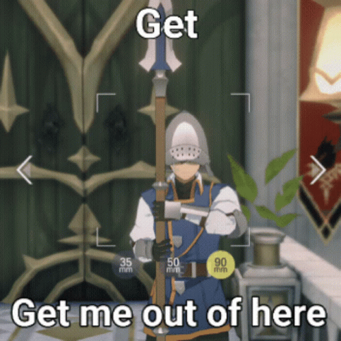 Get Me Out Of Here Lord Of Heroes GIF