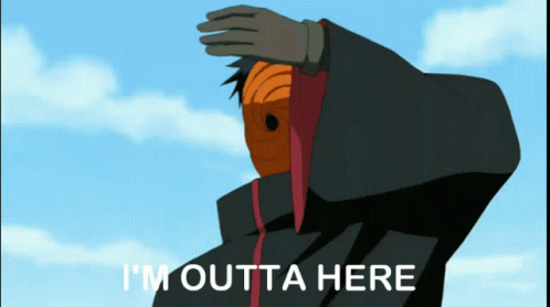 Get Me Out Of Here Naruto Obito GIF
