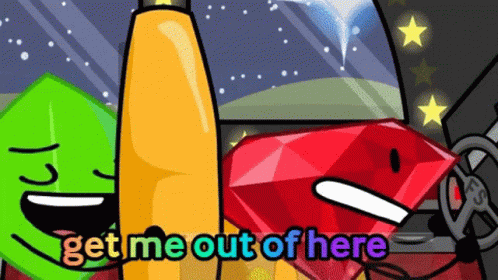 Get Me Out Of Here Ruby And Leafy GIF