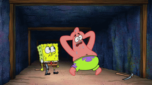 Get Me Out Of Here Spongebob Patrick GIF