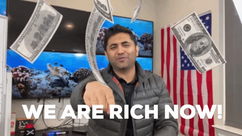 Get Money We Are Rich Now GIF