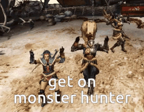 Get on Monster Hunter Screenshot