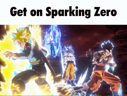 Get On Sparking Zero Video Game GIF