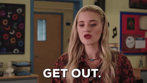 Get Out Lainey Lewis GIF