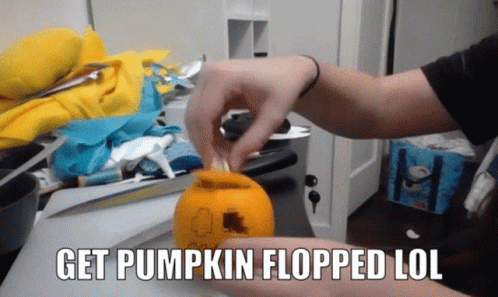 Get Pumpkin Flopped GIF