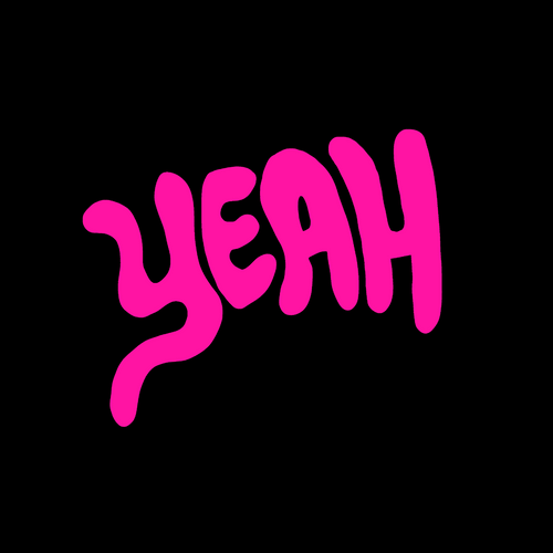 Get Real Yeah Right Typography GIF