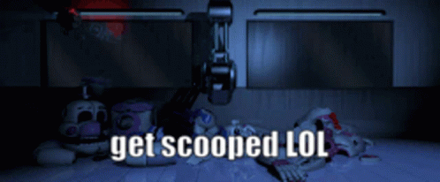 Get Scooped Lol Poster With Stuff on Floor