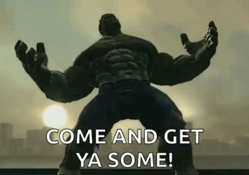 Get Some Hulk GIF