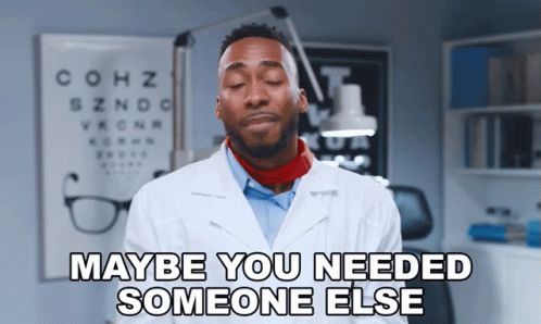 Get Somebody Else To Do It Ans Make It Clear GIF