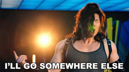 Get Somebody Else To Do It Disappointed I'll Go Somewhere Else GIF