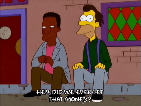 Get That Money Lenny And Carl GIF