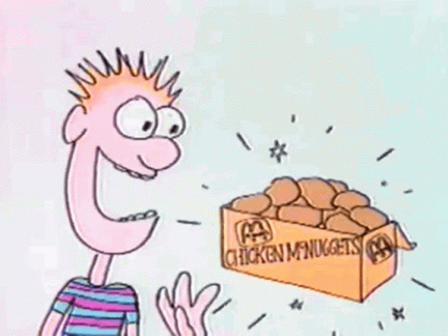 Get The Best Chicken Nugget Meme GIF
