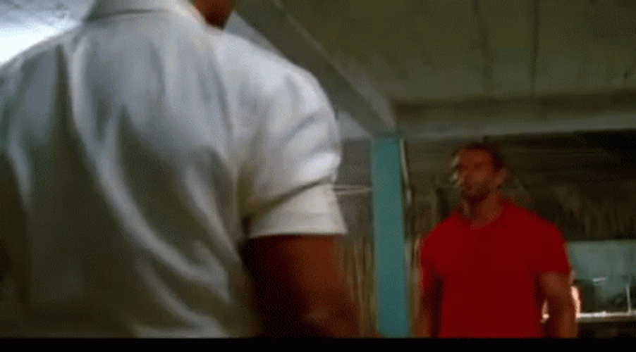 Get To The Choppa Biceps GIF