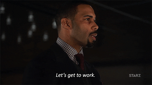 Get To Work Actor Omari Hardwick GIF