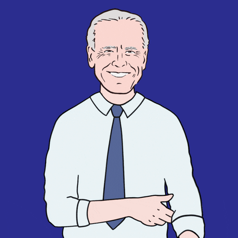 Get To Work Cartoon Joe Biden GIF