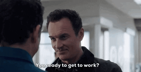 Get To Work Julian Mcmahon Fbi GIF