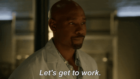 Get To Work Morris Chestnut Rosewood Series GIF