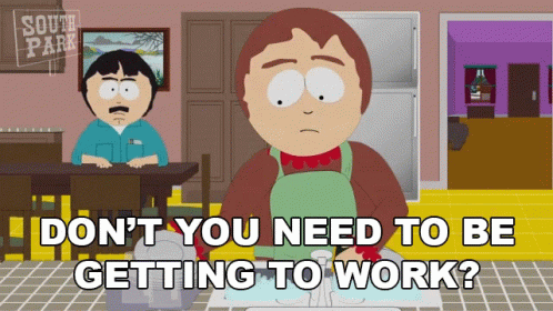 Get To Work Sharon Marsh South Park GIF