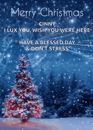 Get Well Soon Christmas Card GIF