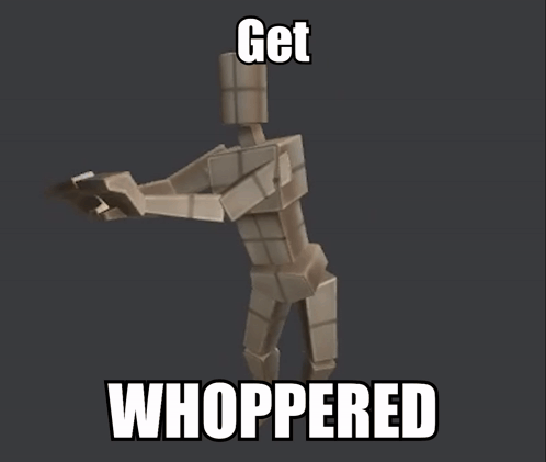 Get Whoppered Whopper Dance GIF