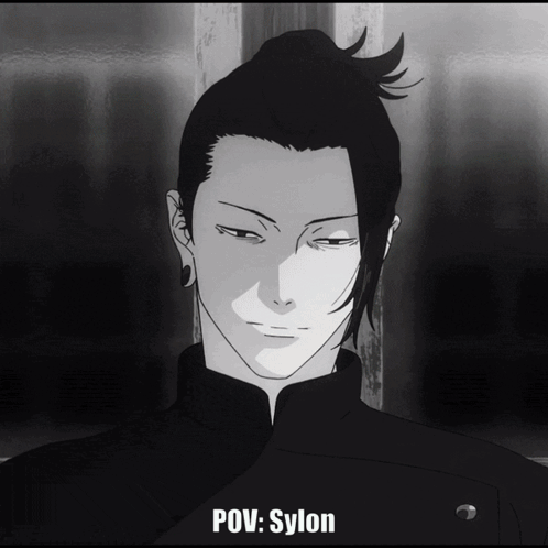 Geto Suguru Face Focus GIF