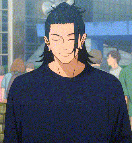 Geto Suguru Greeting Hello GIF