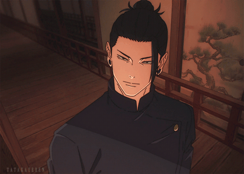 Geto Suguru Hand Gun GIF