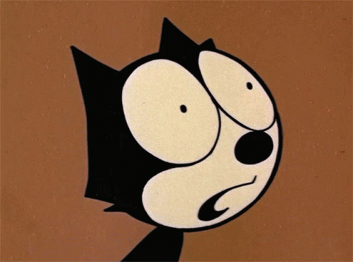 Getting Hypnotized Felix The Cat GIF