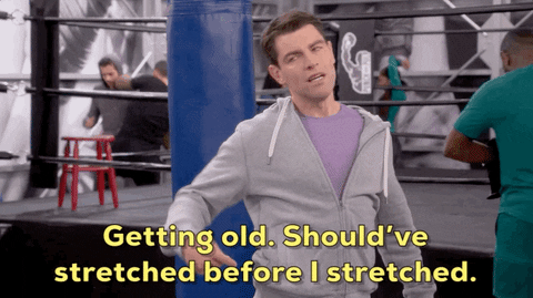 Getting Old Should've Stretched Before I Stretched GIF