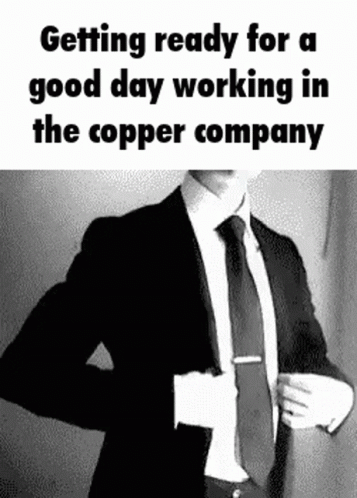 Getting Ready For Working On A Copper Company GIF